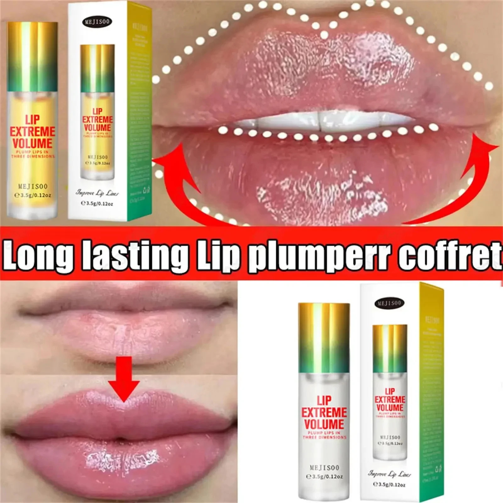 Lip Gloss Plumping - Мгновенный объемный блеск для губ с