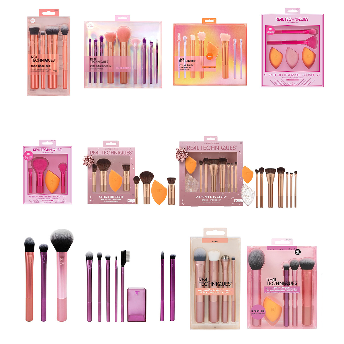 Beauty Makeup Blender - Полный набор кистей для макияжа 1997,
