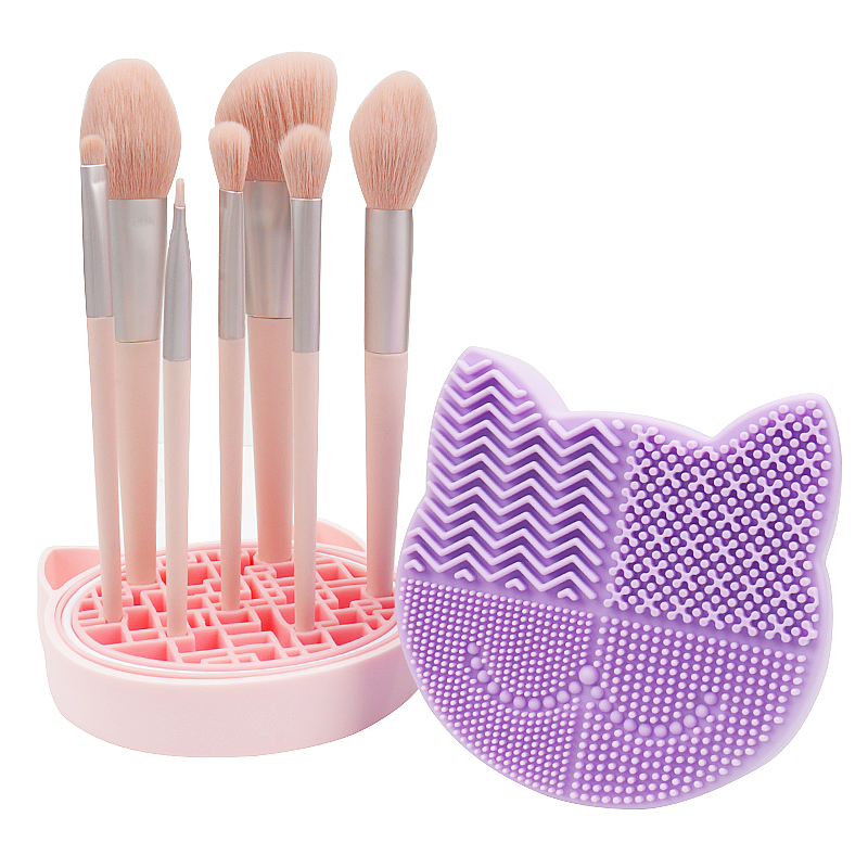 Beauty Makeup Tools Use - Многофункциональная силиконовая кисточка для макияжа, чистый