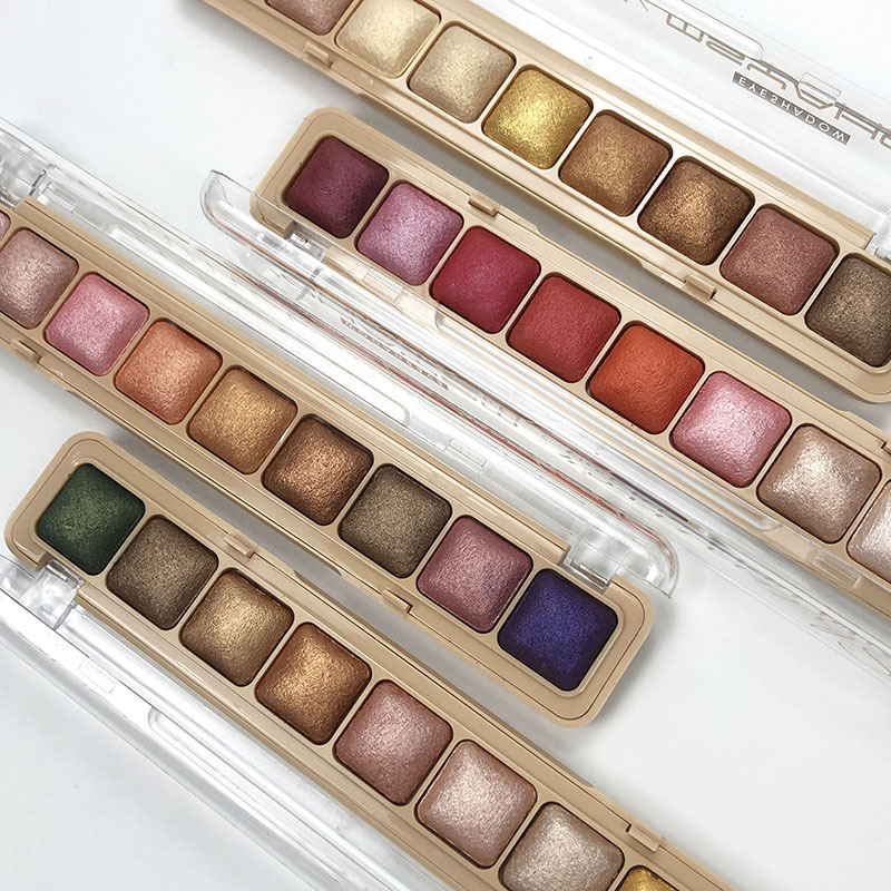 Beauty Makeup Eyeshadow Palette - 1 шт., блестящие тени для век
