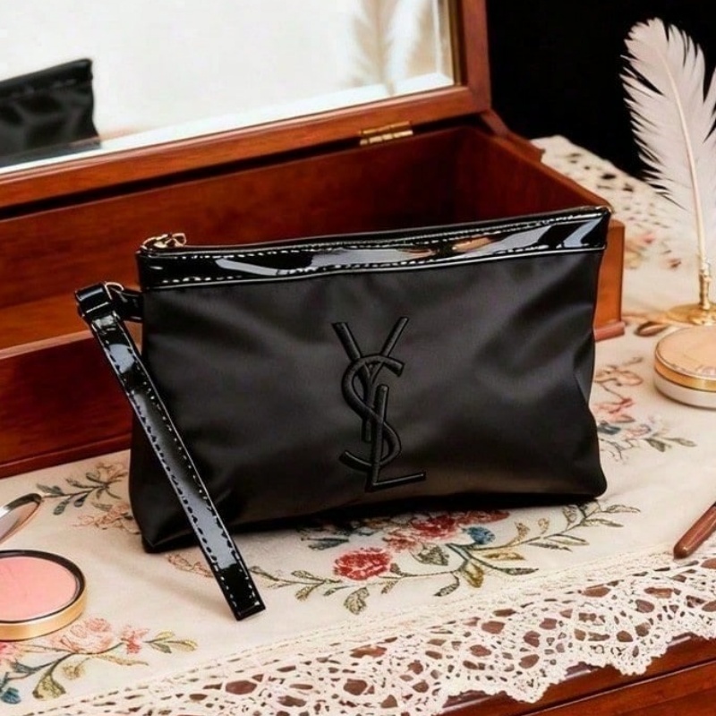 Ysl Beauty Makeup Bag - Классическая косметичка YSL для женщин, роскошная