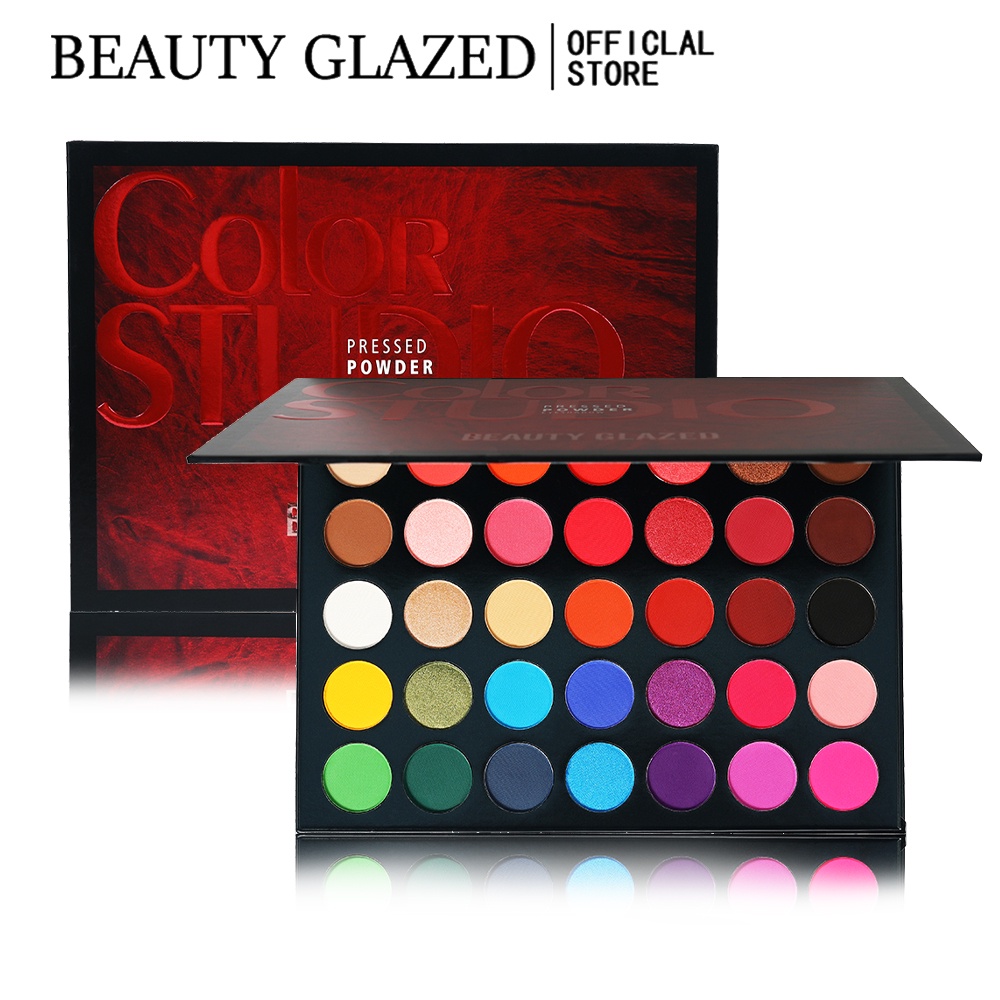 Beauty Makeup Eyeshadow Palette - BEAUTY GLAZED Палитра теней для век