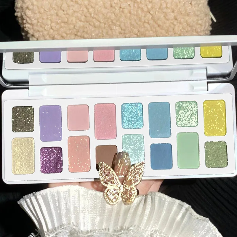 Beauty Makeup Eyeshadow Palette - K'APEINE 16-цветная палитра теней для век,