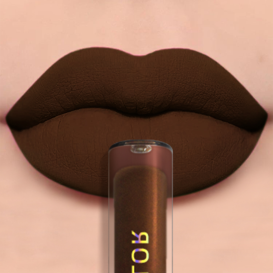 Lip Gloss Plumping - 1 шт., матовый водостойкий цветной блеск