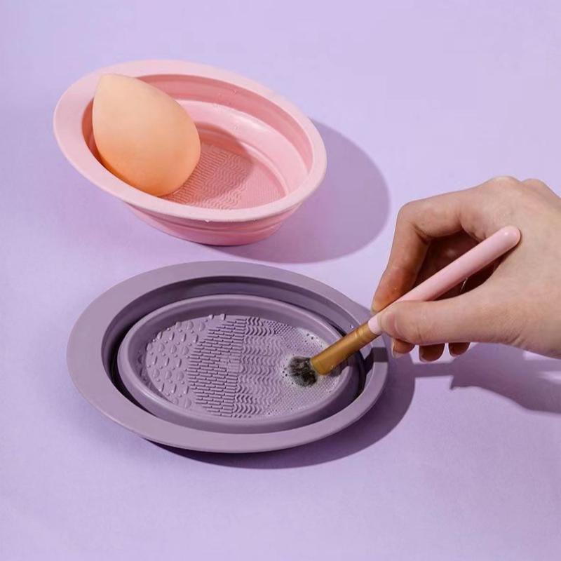 Складная миска для чистки пудр – обзор и цена Beauty Makeup Tools Use