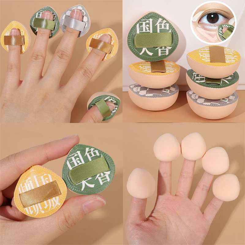 Finger Mini Puff Wet Dry Dual  – обзор и цена Beauty Makeup Tools Use