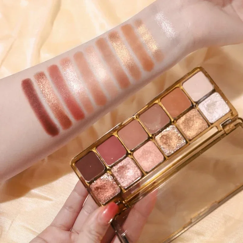 Палетка блестящих теней для ве – обзор и цена Beauty Makeup Eyeshadow Palette