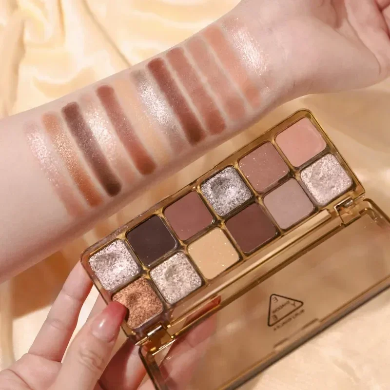 Палетка блестящих теней для ве – обзор и цена Beauty Makeup Eyeshadow Palette