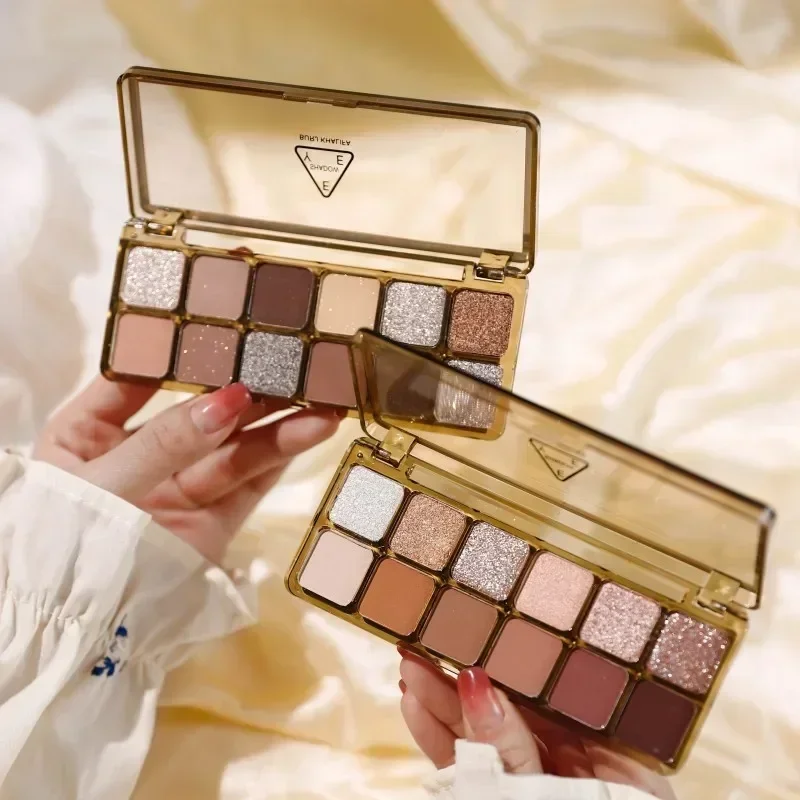 Палетка блестящих теней для ве – обзор и цена Beauty Makeup Eyeshadow Palette