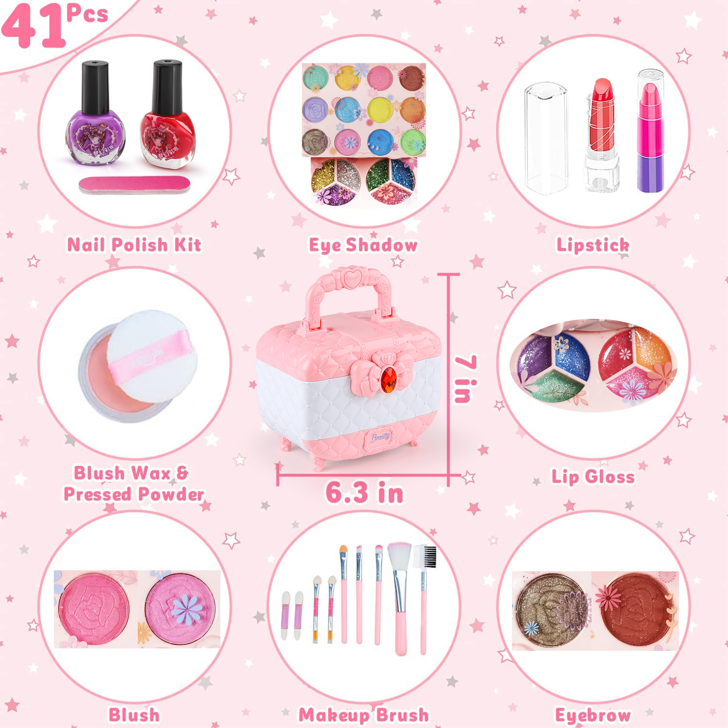 Детский набор игрушек для маки – обзор и цена Beauty Makeup Girl