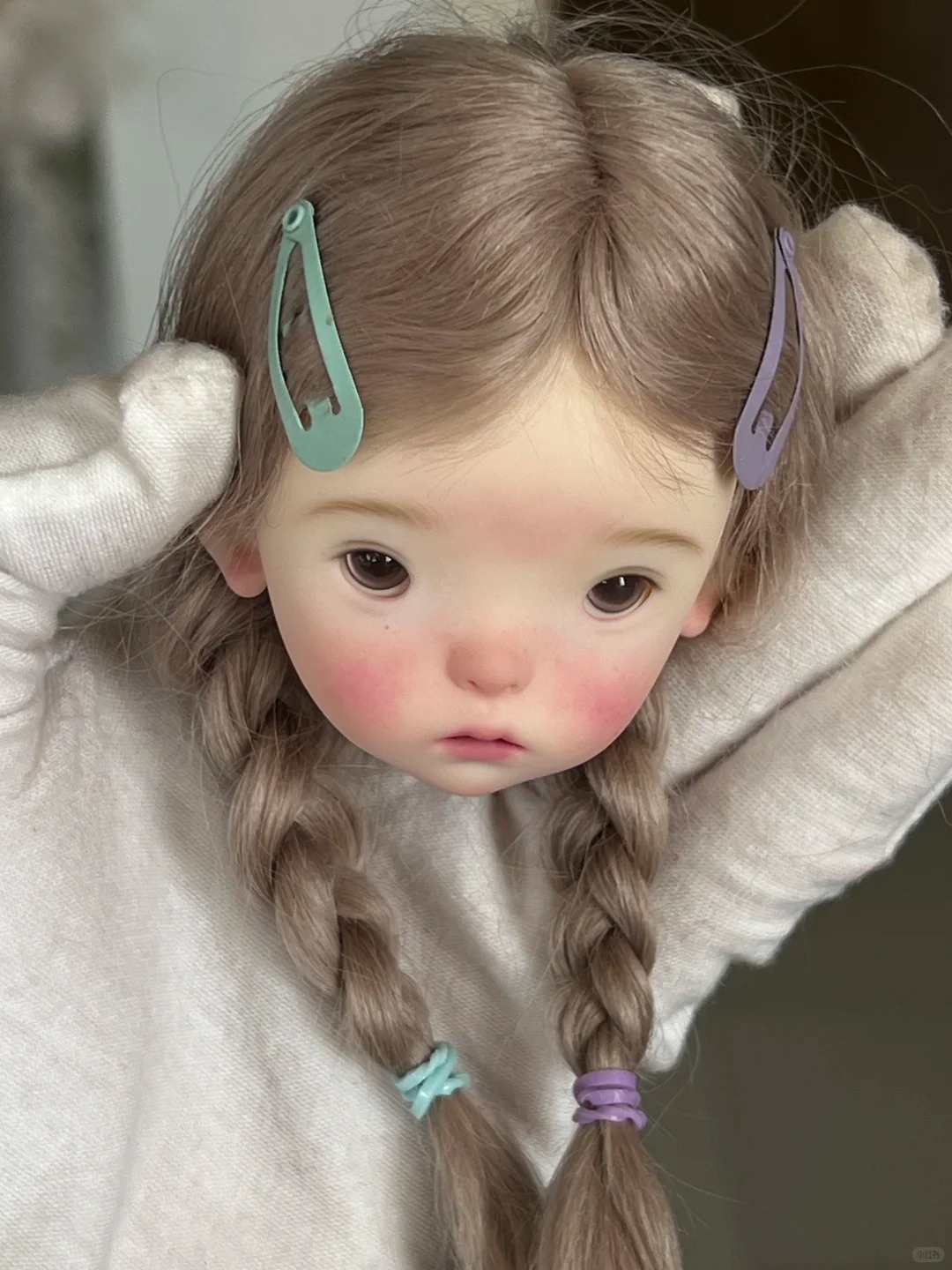 SD BJD кукла 1/6 голова Ландау – обзор и цена Beauty Makeup Girl