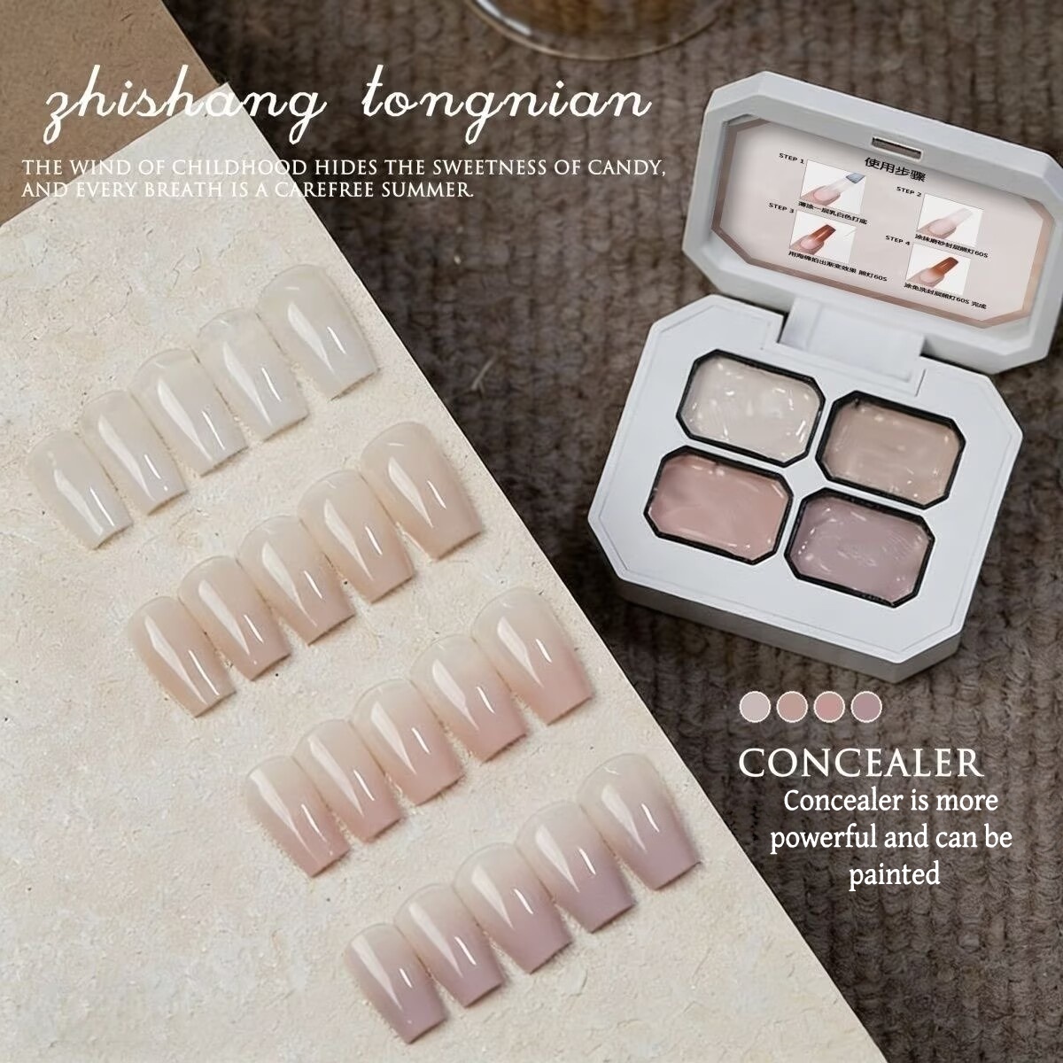 4 цвета консилера, популярный  – обзор и цена Pressed Powder Foundation