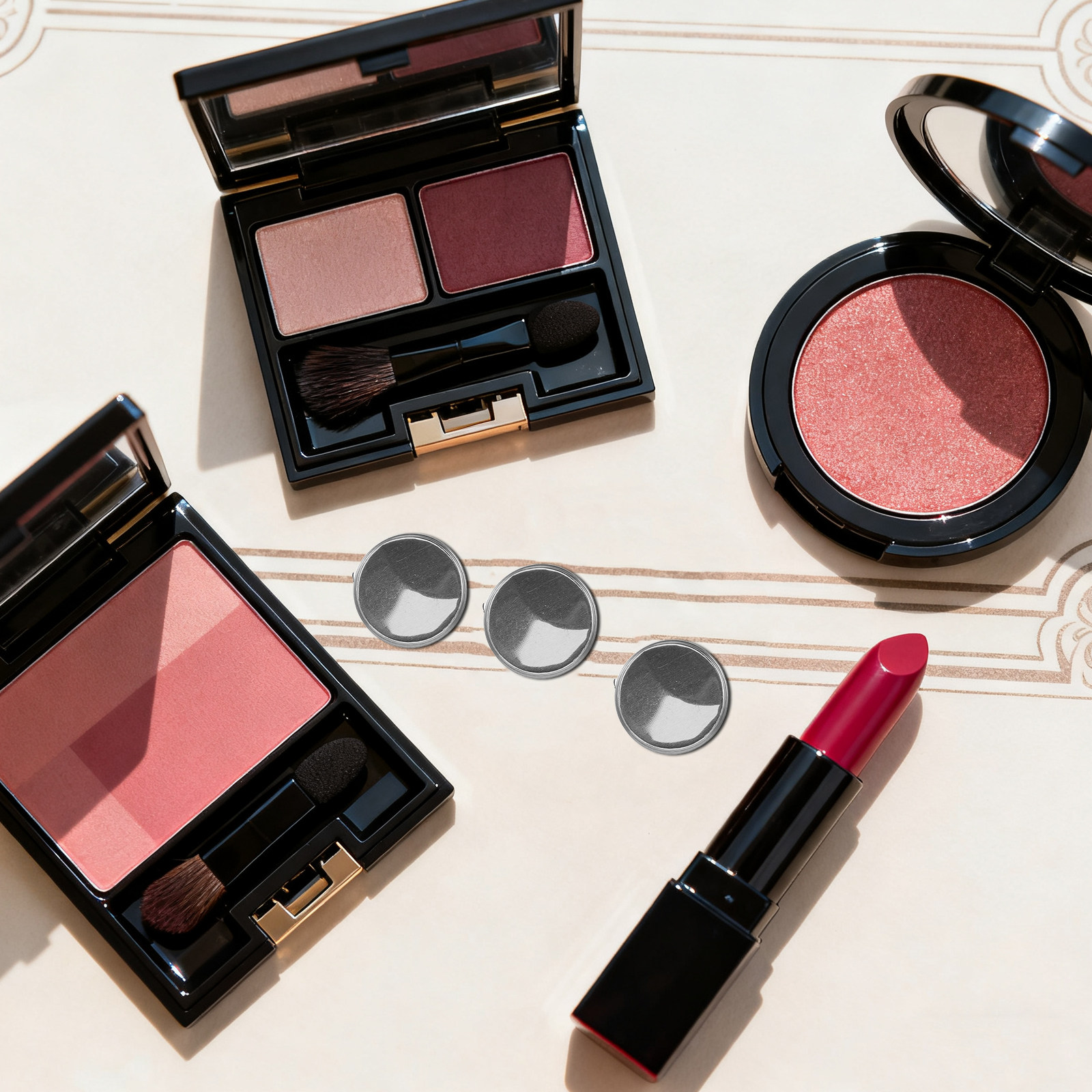 30 шт. круглых пустых металлич – обзор и цена Beauty Makeup Eyeshadow Palette
