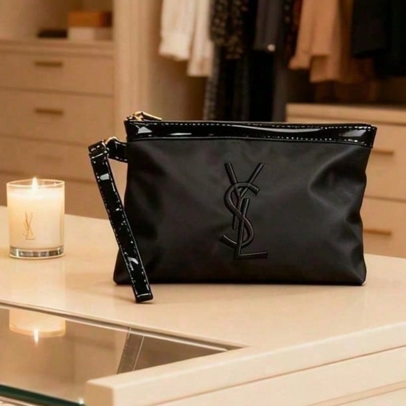 Классическая косметичка YSL дл – обзор и цена Ysl Beauty Makeup Bag