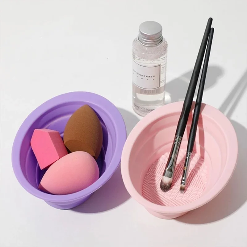 Складная силиконовая чаша для  – обзор и цена Beauty Makeup Tools Use