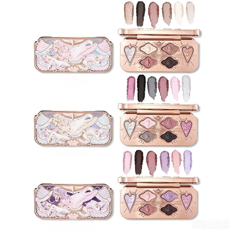 Палетка теней для век Flower K – обзор и цена Beauty Makeup Eyeshadow Palette