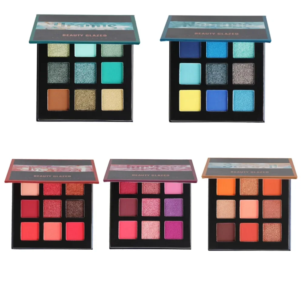 Красота GLAZED Палитра теней д – обзор и цена Beauty Makeup Eyeshadow Palette