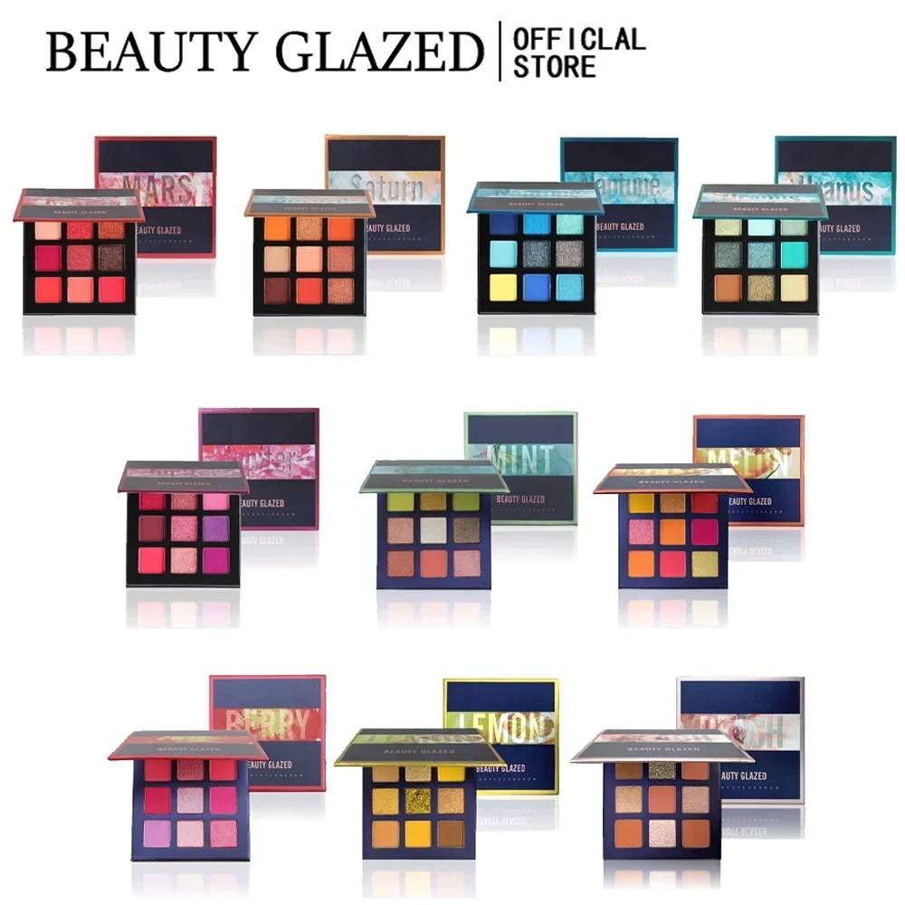 Красота GLAZED Палитра теней д – обзор и цена Beauty Makeup Eyeshadow Palette