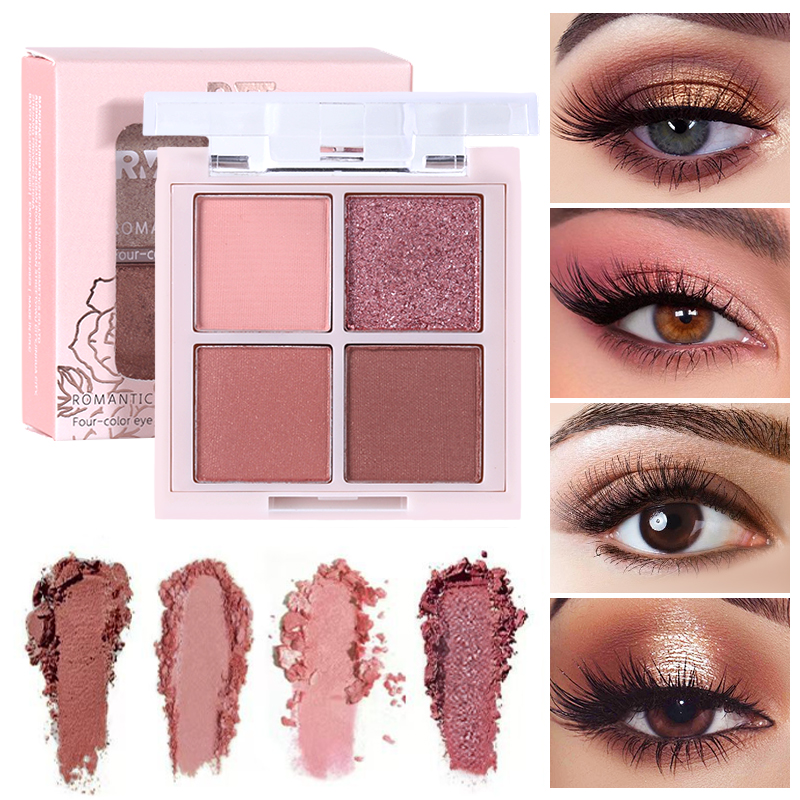 Палитра теней для век Romantic – обзор и цена Beauty Makeup Eyeshadow Palette
