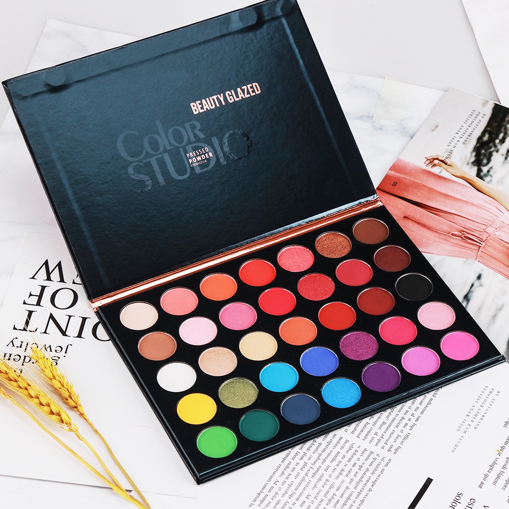 BEAUTY GLAZED Палитра теней дл – обзор и цена Beauty Makeup Eyeshadow Palette